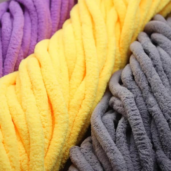 Chenille Chunky Knit Yarn 2cm width 2