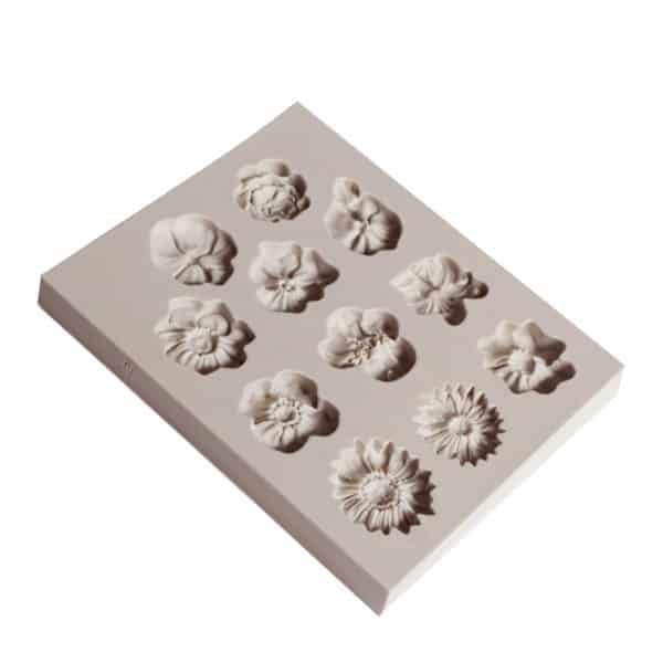 1 piece Flower silicone mold 5