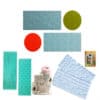 6Pcs Six Pattern Embossing Mold