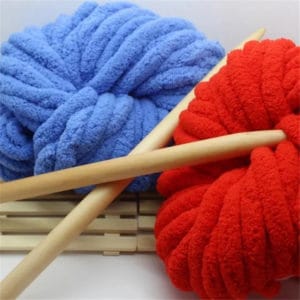 Chenille Chunky Knit Yarn 2cm width 3