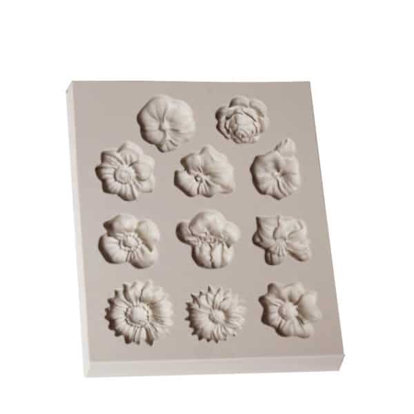 1 piece Flower silicone mold 4