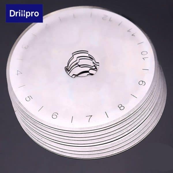 Drillpro 10pcs 45mm Rotary Cutter Blades 1