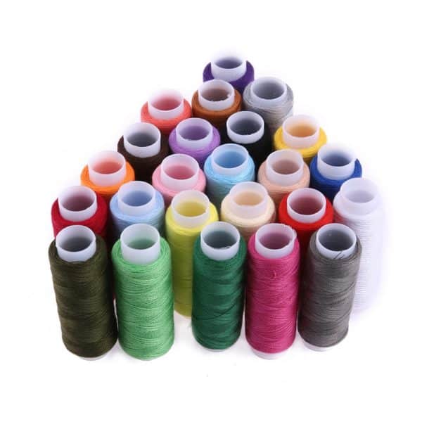 24 Colors 200 Yard Polyester Embroidery Sewing Threads For Hand Sewn&Machines Patchwork Sewing Threads Sewing Accessories 1