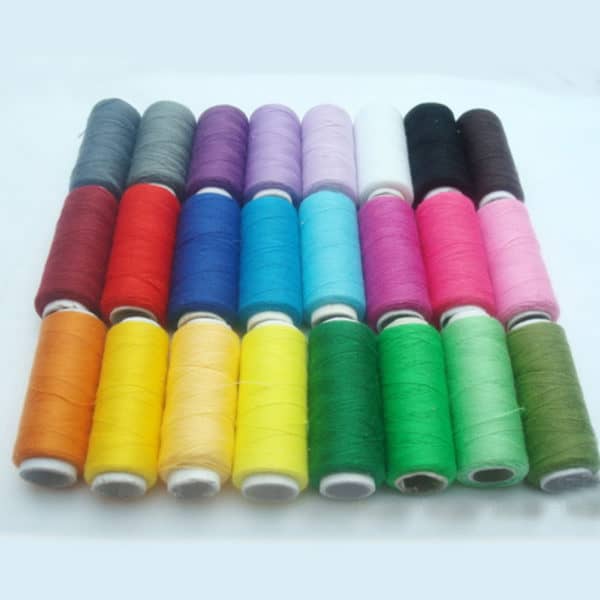 24 Colors 200 Yard Polyester Embroidery Sewing Threads For Hand Sewn&Machines Patchwork Sewing Threads Sewing Accessories 2