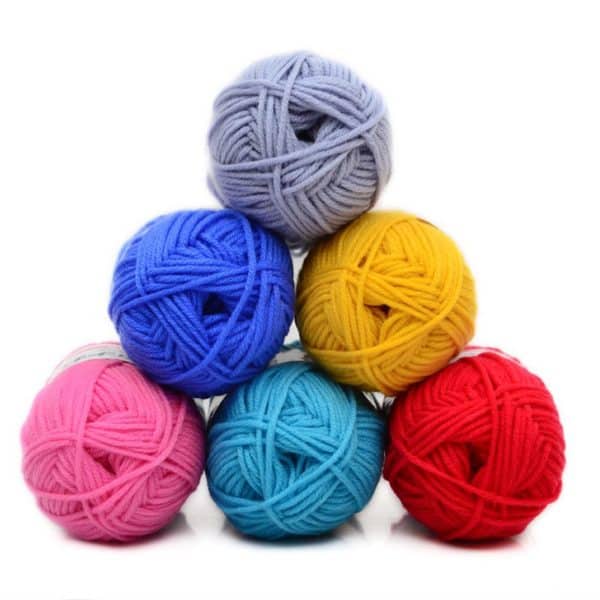 25g/ball Colorful 4# Combed Soft Baby Milk Cotton Yarn Fiber Velvet Yarn Hand Knitting Wool Crochet Yarn for DIY Sweater JK476 3