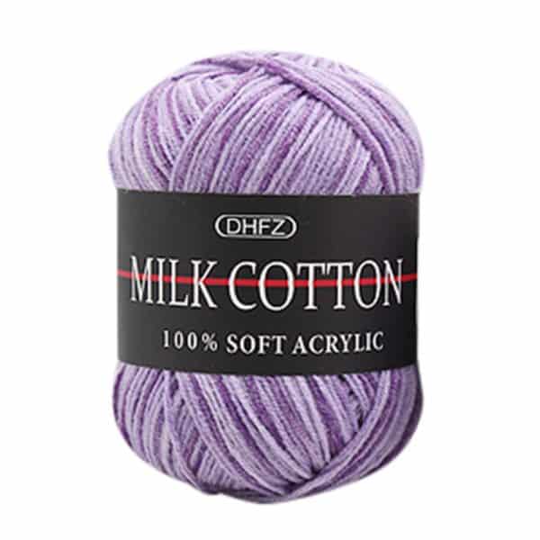 50g Purple Yarn Skein 2
