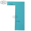Yueyue Sugarcraft Cake Scraper cake decorating Tools Plastic cake Tools 2