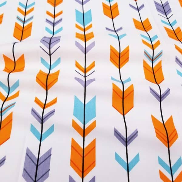 Printed fox  Cotton twill fabric Kids Cotton cloth for DIY Sewing Quilting Fat Quarters Material For Baby&Child 3