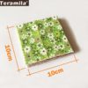 FREE SHIPPING 50pieces 10cmx10cm fabric stash cotton fabric charm packs telas patchwork algodon quilting no repeat design tissus 3