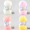 TPRPYN 1Pc=50g Crochet Yarn Milk Cotton Knitting Yarn Soft Warm Baby Yarn for Hand Knitting Supplies 2