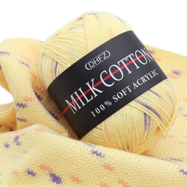Baby Milk Cotton Yarn Crochet Yarn For Knitting Wool Yarn Warm Chunky Yarn For Children Hand Knitted Yarn Knit Blanket Sweater 3