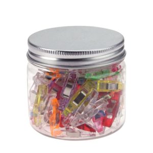 20/50Pcs Mixed Plastic Wonder Clips Holder for DIY Patchwork Fabric Quilting Craft Sewing Knitting Clips Home Office Supply