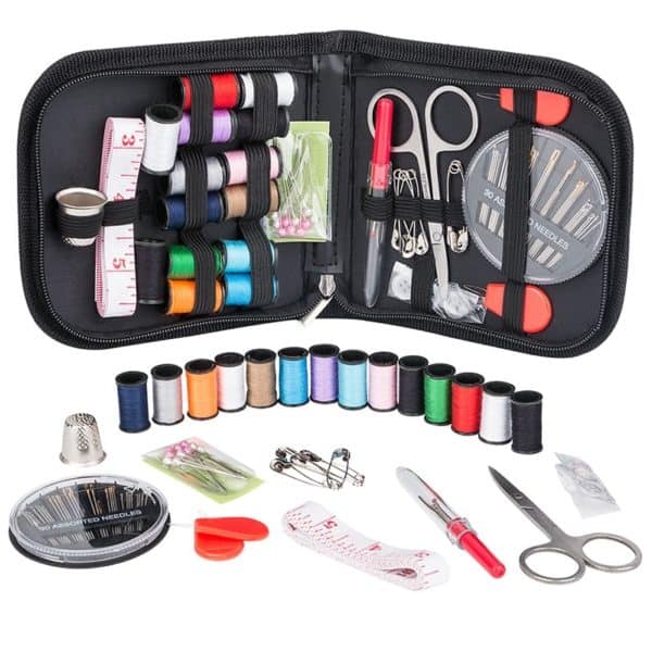 70Pcs/Set Portable Travel Sewing Box Kitting Needles Tools Quilting Thread Stitching Embroidery Craft Sewing Kits Home Organizer