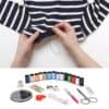 70Pcs/Set Portable Travel Sewing Box Kitting Needles Tools Quilting Thread Stitching Embroidery Craft Sewing Kits Home Organizer 3
