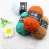 New upgrade 10 balls/lot 500g natural silk milk cotton yarn thick yarn for knitting baby wool crochet yarn weave thread,Z5467 1
