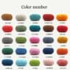 New upgrade 10 balls/lot 500g natural silk milk cotton yarn thick yarn for knitting baby wool crochet yarn weave thread,Z5467 4