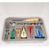 Bias Tape Maker Kits All 5 Sizes 1/4" 3/8" 1/2" 3/4" 1" Binding foot Craft Clips