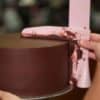 Cake Decorating Tools Adjustable Scraper Edge Side Smoother Polisher Fondant Sugarcraft Icing Mold Plastic Painting DIY Baking 3