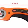 New 45mm Rotary Cutter Set 5 pcs Blades for Fabric Paper Vinyl Circular Cut Cutting Disc Patchwork Leather Craft Sewing Tool 2