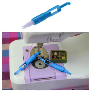 Sewing Machine Tools Compact Manual Needle Threader Embroidery Supplies For Sewing Machine Sew Thread with English Introduction