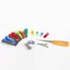 Bias Tape Maker Kits All 5 Sizes 1/4" 3/8" 1/2" 3/4" 1" Binding foot Craft Clips 2