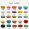 New upgrade 10 balls/lot 500g natural silk milk cotton yarn thick yarn for knitting baby wool crochet yarn weave thread,Z5467 3