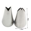 Mujiang 13Pcs/Set Russian Icing Piping Tips 1 Pcs Silicone Bag 2 Coupler Leaf Nozzles Brush Cupcake Cake Decorating DIY Dessert 3