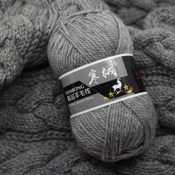 1Pc=100g Merino Wool Crochet Thick Yarn For Knitting Needlework knitted Wool Thread Yarn Scarf Sweater