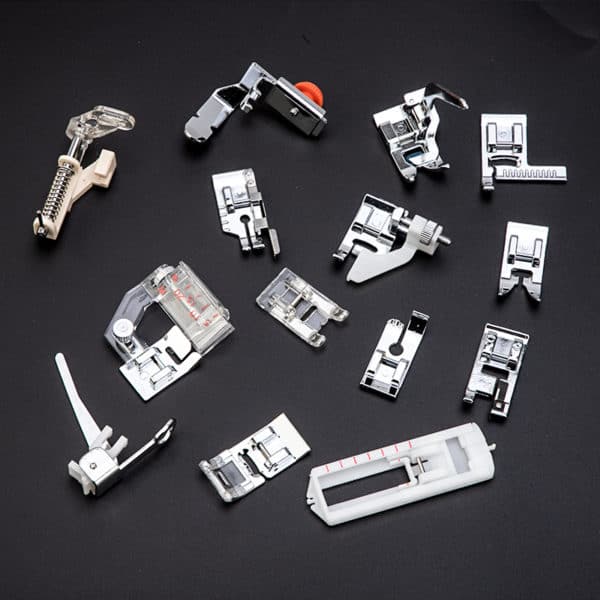11/32/48/52/62pcs Sewing Machine Supplies Presser Foot Feet for Sewing Machines Feet Kit Set With Box For Brother Singer Janome 3