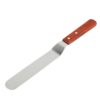 6/8/10 Inch Stainless Steel Butter Cake Cream Knife Spatula Wooden Handle Kitchen Smoother Spreader Fondant Pastry Cake Decor 2