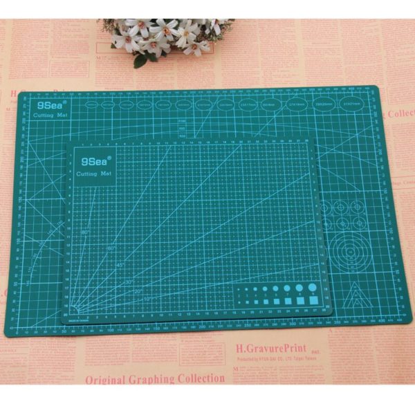 A3 A4 A5 PVC Cutting Mat Pad Patchwork Cut Pad A3 Patchwork Tools Manual DIY Tool Cutting Board Double-sided Self-healing 5