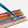 14pcs Knitting Hook Set Crochet Hooks Needle Set Aluminum Knitting Needles Tools Kit Handle Weaving Tools Sewing Accessories 3