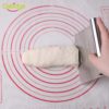 Delidge 1pc Stainless Steel Pizza Dough Scraper Cutter Baking Pastry Spatulas Fondant Cake Decoration Tools Kitchen Accessories 2
