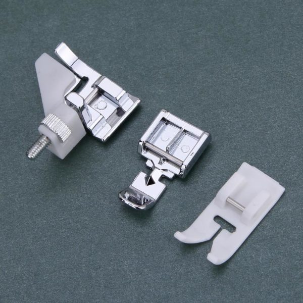 11PC Domestic Sewing Machine Presser Foot Feet For Brother Singer Janome DIY Domestic Home Sewing Accessories 4