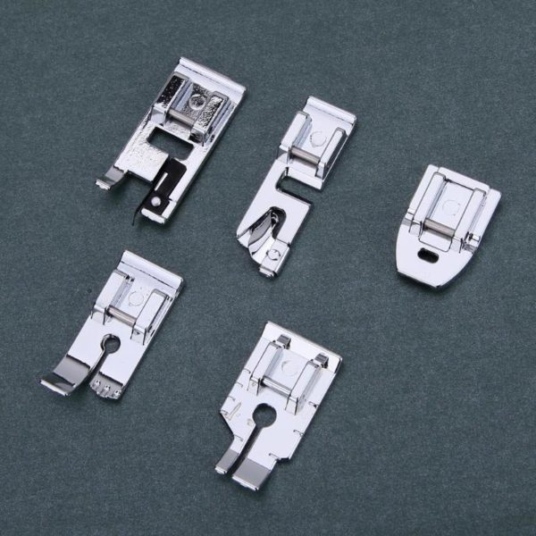 11PC Domestic Sewing Machine Presser Foot Feet For Brother Singer Janome DIY Domestic Home Sewing Accessories 2
