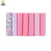 High Quality 10 Serie Floral Series Cotton Patchwork Fabric  Fat Quarter Bundles Fabric For Sewing Doll Cloths 40*50cm 7pcs/lot 4