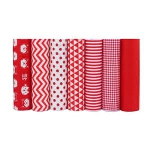 High Quality 10 Serie Floral Series Cotton Patchwork Fabric  Fat Quarter Bundles Fabric For Sewing Doll Cloths 40*50cm 7pcs/lot 13
