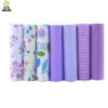 High Quality 10 Serie Floral Series Cotton Patchwork Fabric  Fat Quarter Bundles Fabric For Sewing Doll Cloths 40*50cm 7pcs/lot 5