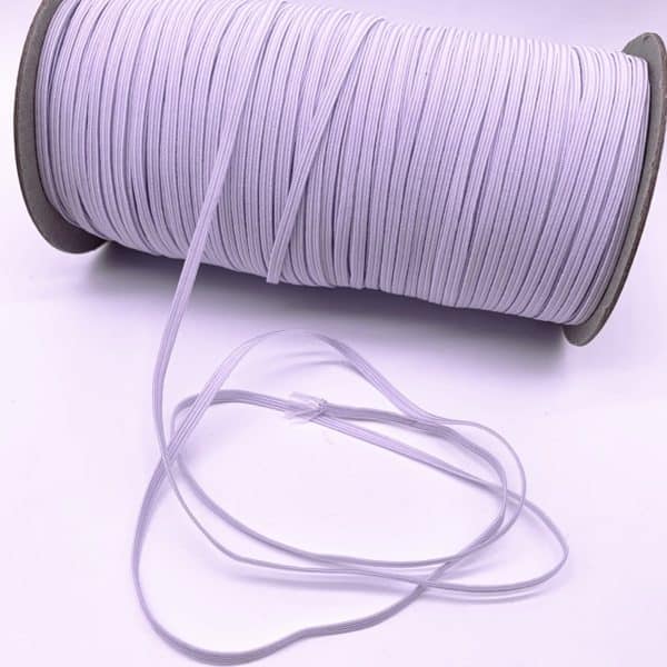 3/5/6/8/10/12mm 5 Yards/lot Hight Elastic Bands Spool Sewing Band Flat Elastic Cord White and Black Diy Handmade Accessories 7