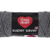 Red Heart Super Saver Yarn, Grey Heather (AMZ)